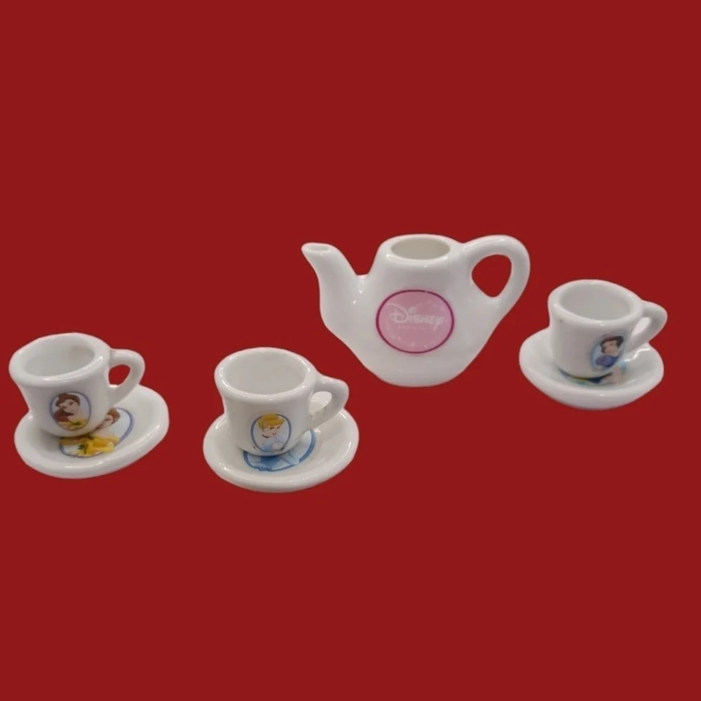 Disney princess tiny tea set 7pcs
